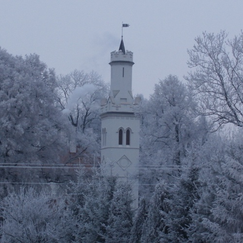 Pałac zimą/ fot. Alicja Poszepczyńska